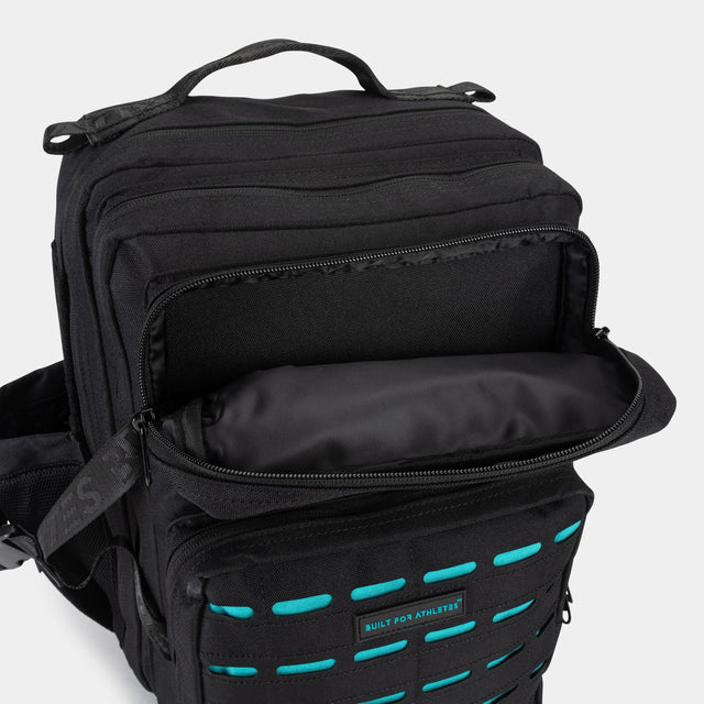 Built For Athletes Hero 3.0 25L Backpack Black/Aqua