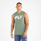 Fly Big Logo Tank Green