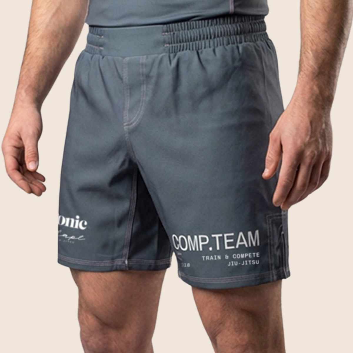 Adapt Jiu-Jitsu Neutonic x Adapt Comp Team Shorts Gunmetal Grey