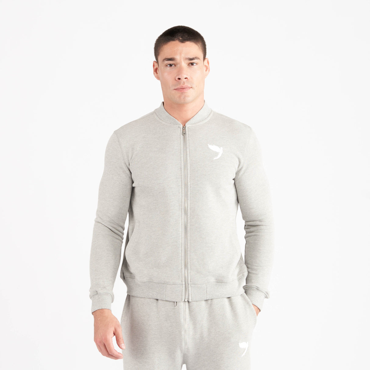 Fly Tracksuit Jacket Grey