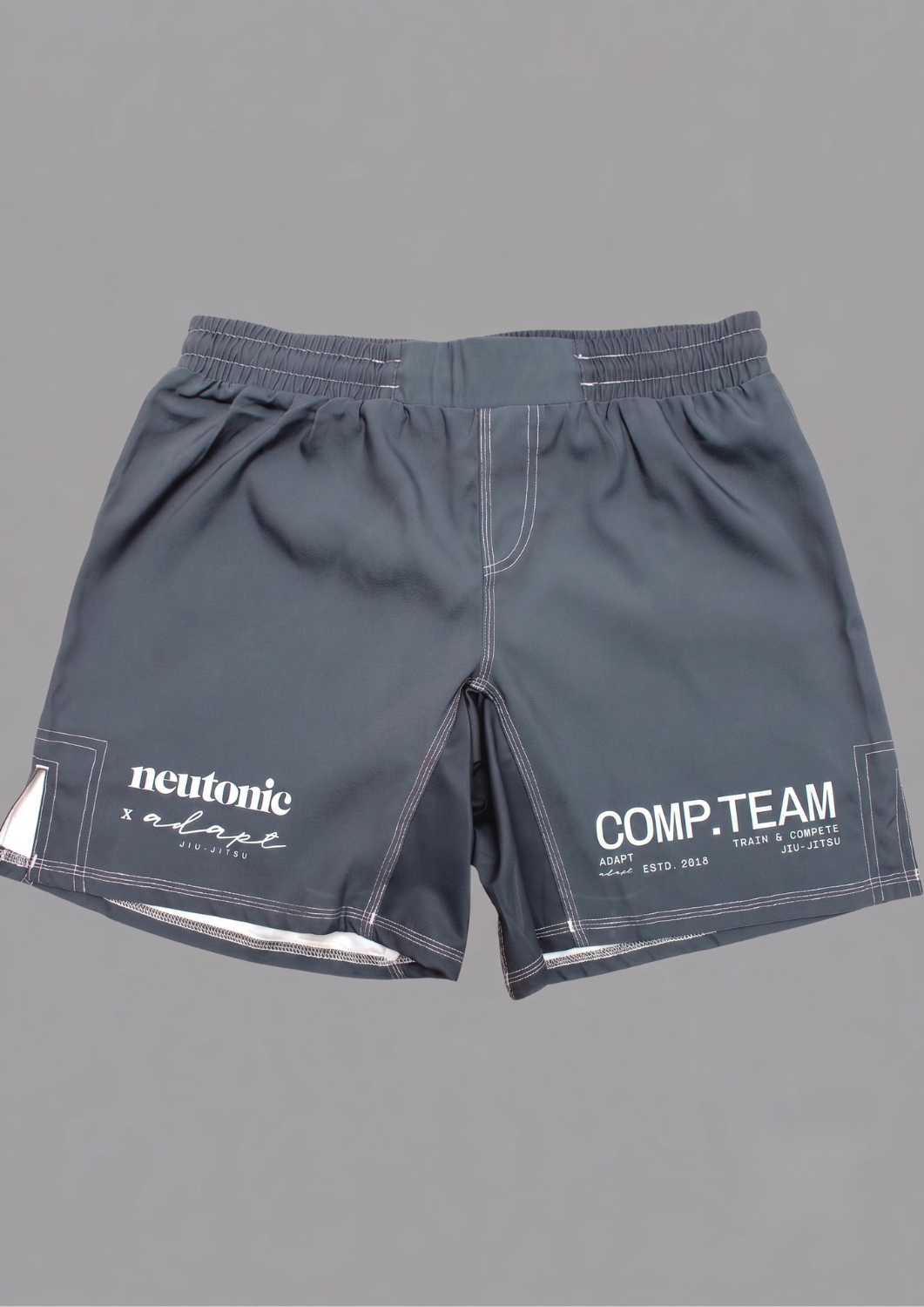 Adapt Jiu-Jitsu Neutonic x Adapt Comp Team Shorts Gunmetal Grey