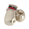Pro-Box Miniature Leather Boxing Gloves Gold
