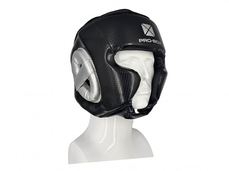 Pro-Box Champ Spar Head Guard Black/Silver