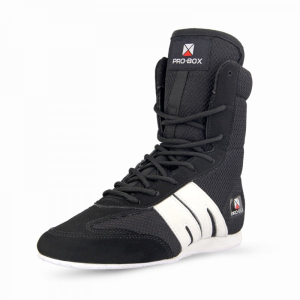 Pro-Box Classic Junior Boxing Boots Black/White