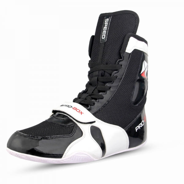 Pro-Box Speed Junior Boxing Boots Black/White