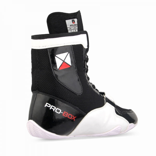Pro-Box Speed Junior Boxing Boots Black/White