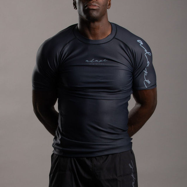 Adapt Jiu-Jitsu Mens Classic Rash Guard Black