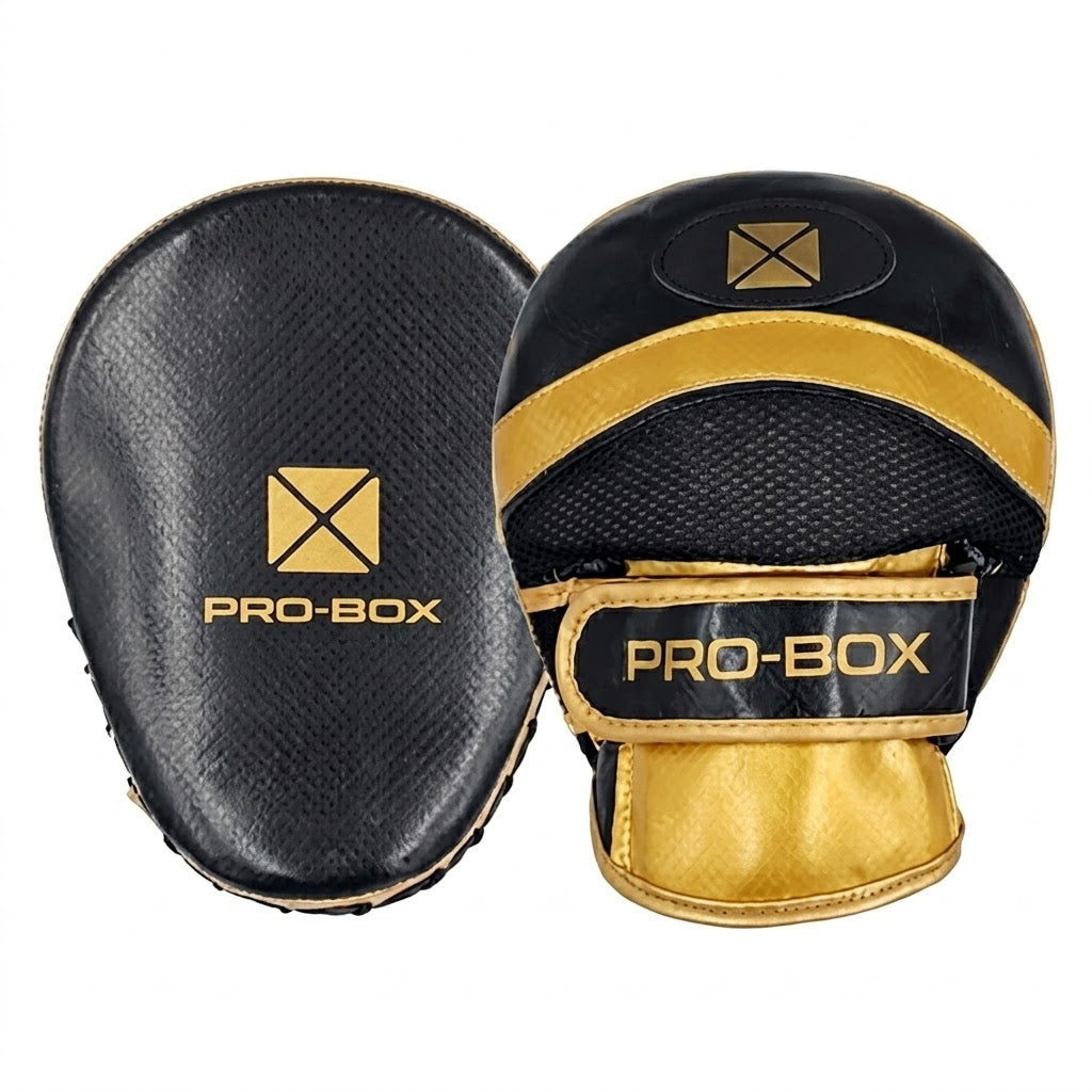 Pro-Box Champ Spar Focus Pads Black/Gold