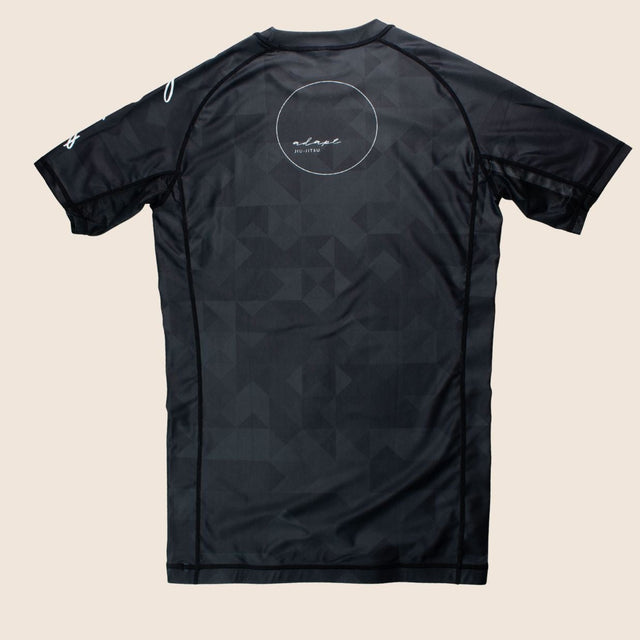 Adapt Jiu-Jitsu Mens Prism Rash Guard Black
