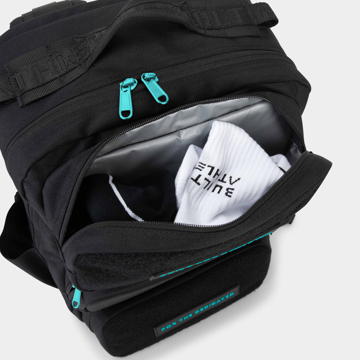 Built For Athletes Hybrid 35L Backpack Black/Aqua