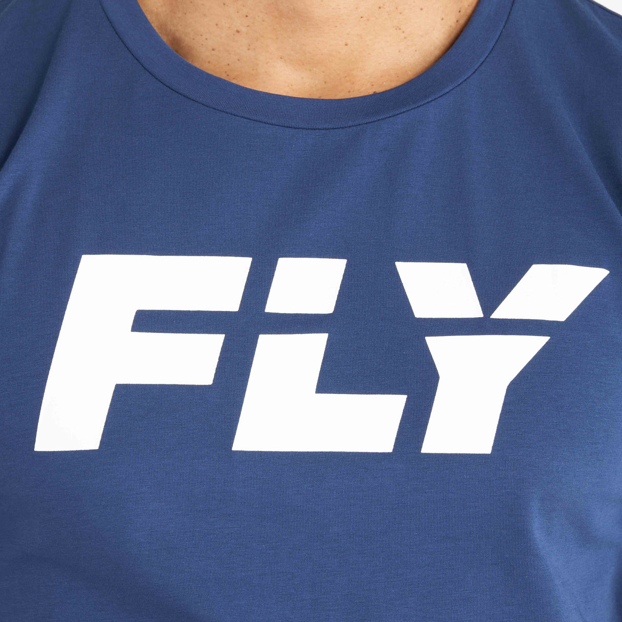 Fly Big Logo Tee Blue