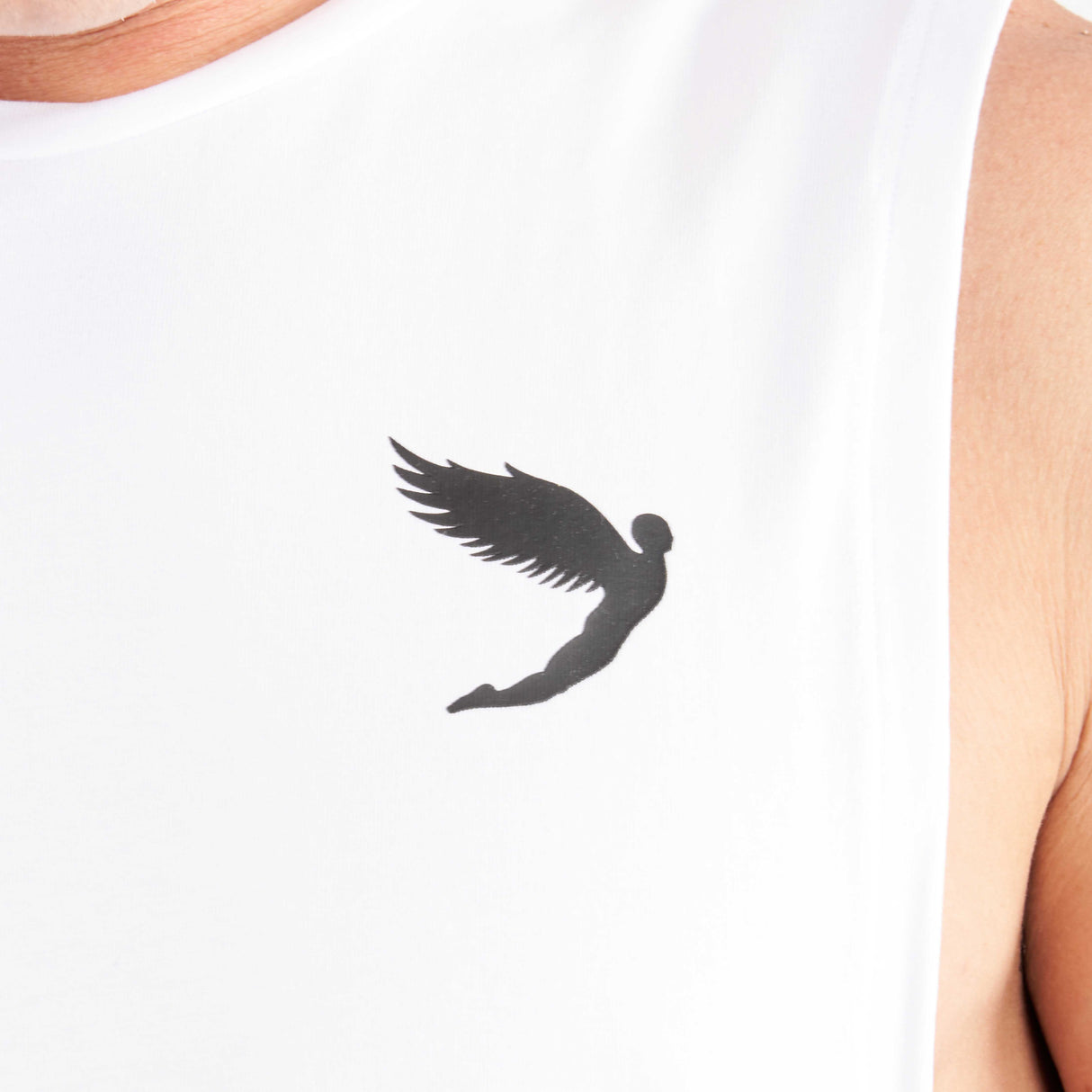 Fly Small Logo Tank White