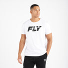 Fly Big Logo Tee White