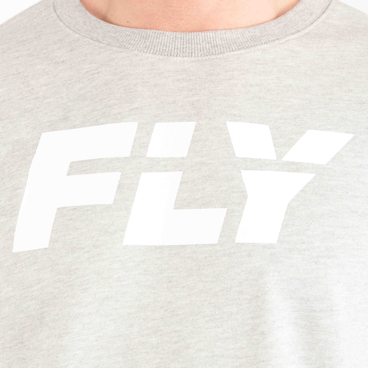 Fly Big Logo Jumper Grey