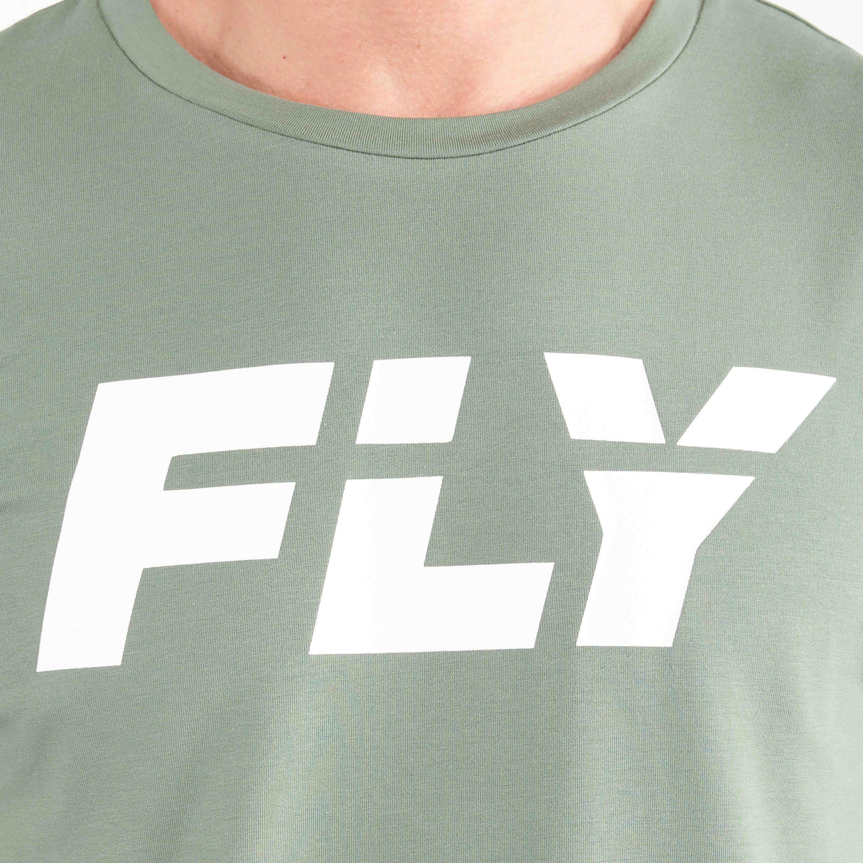 Fly Big Logo Tee Green