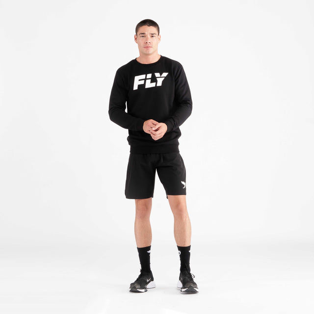 Fly Big Logo Jumper Black