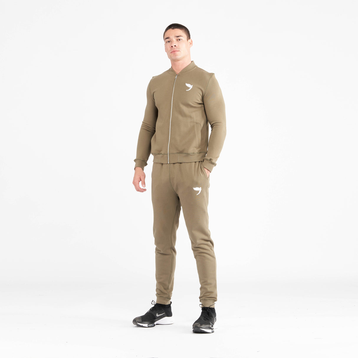 Fly Tracksuit Joggers Khaki