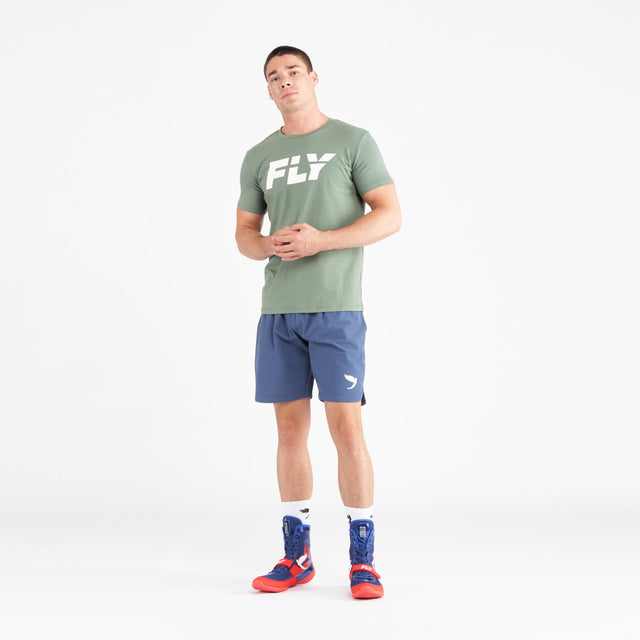 Fly Big Logo Tee Green