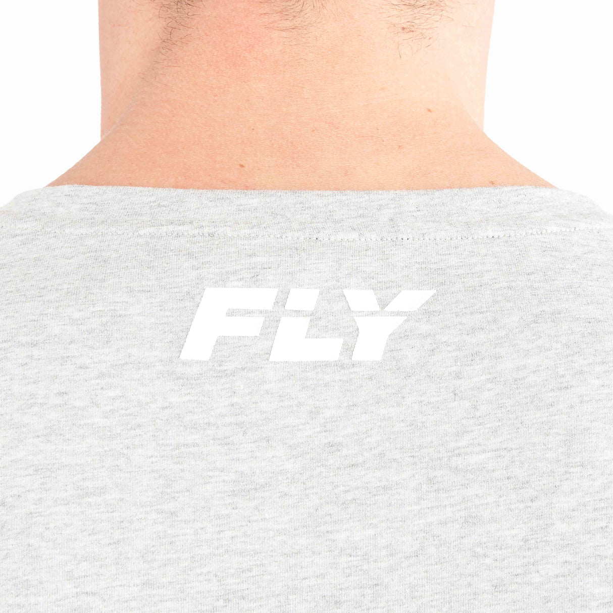 Fly Monogram Tee Grey