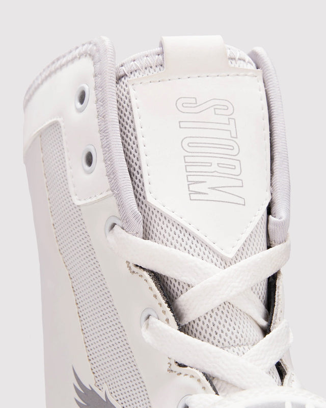 Fly Kids Storm Boxing Boots White