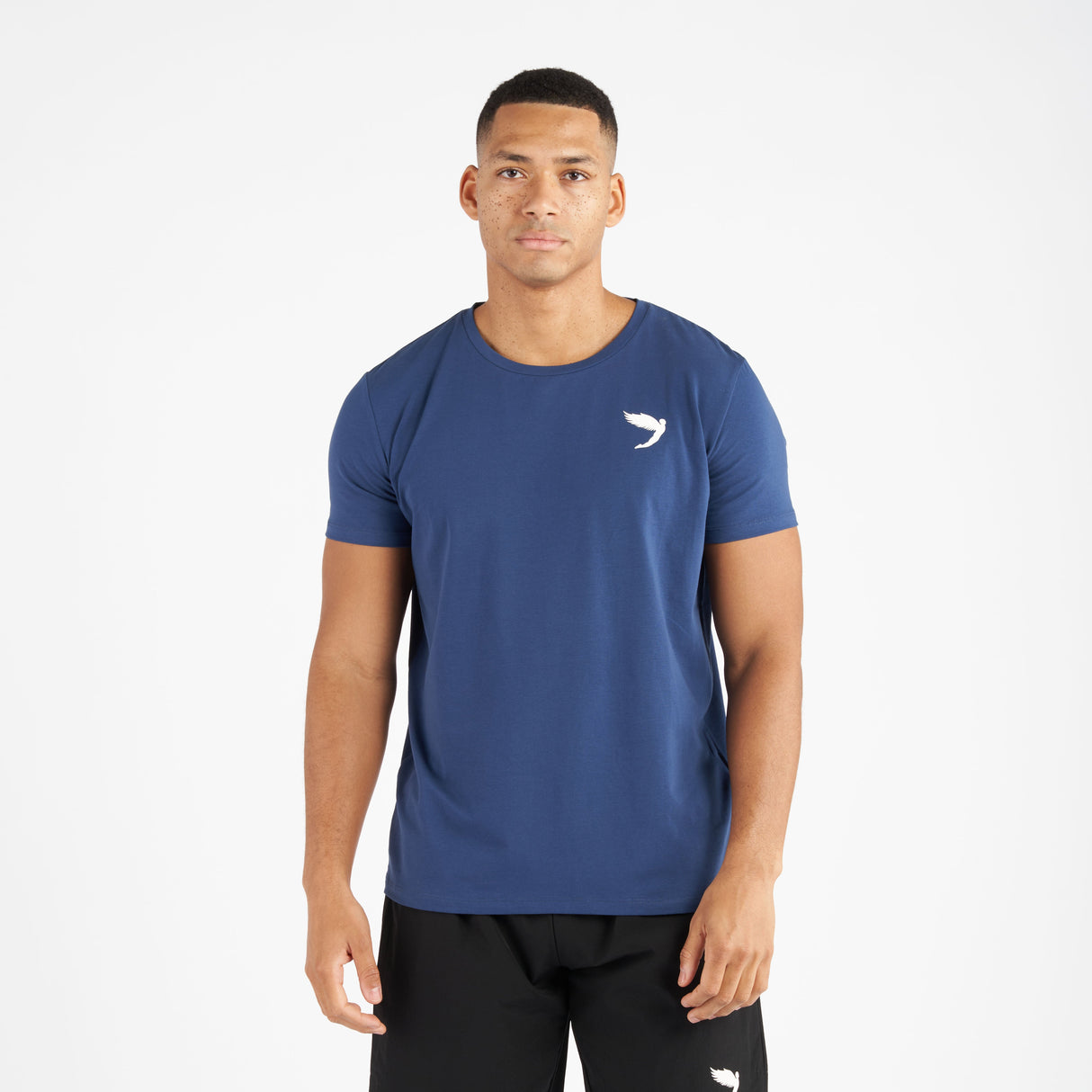 Fly Small Logo Tee Blue