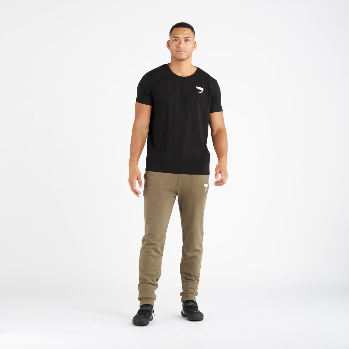 Fly Small Logo Tee Black