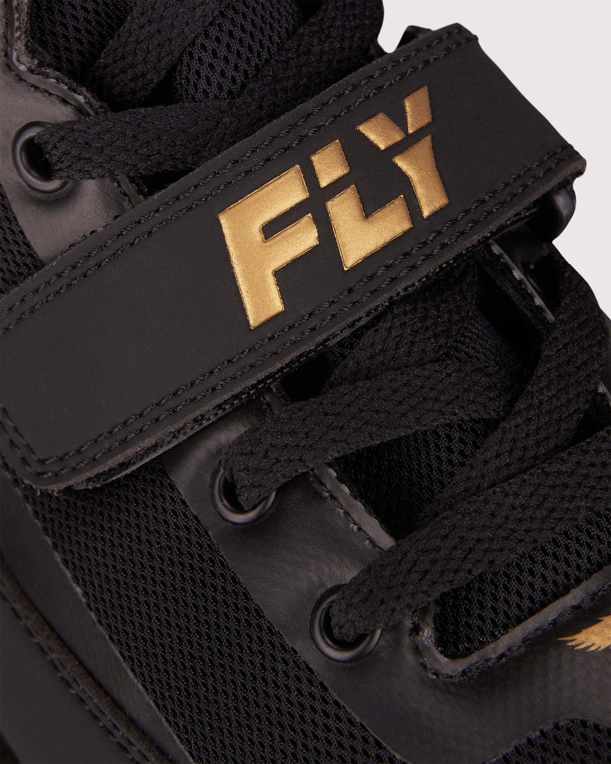 Fly Kids Storm Boxing Boots Black/Gold