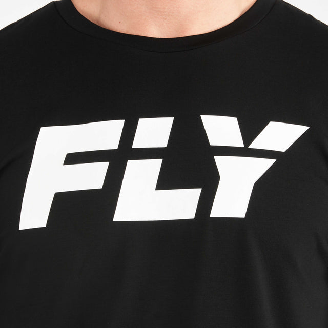 Fly Big Logo Tee Black