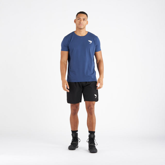 Fly Small Logo Tee Blue