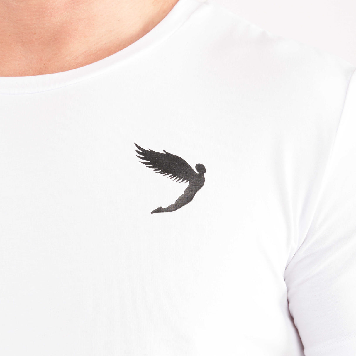 Fly Small Logo Tee White