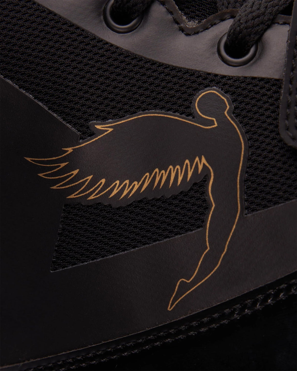 Fly Storm Boxing Boots Black/Gold