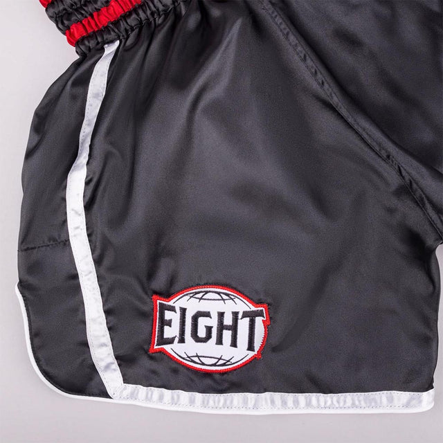 8 Weapons Bangkok Muay Thai Shorts Black/White