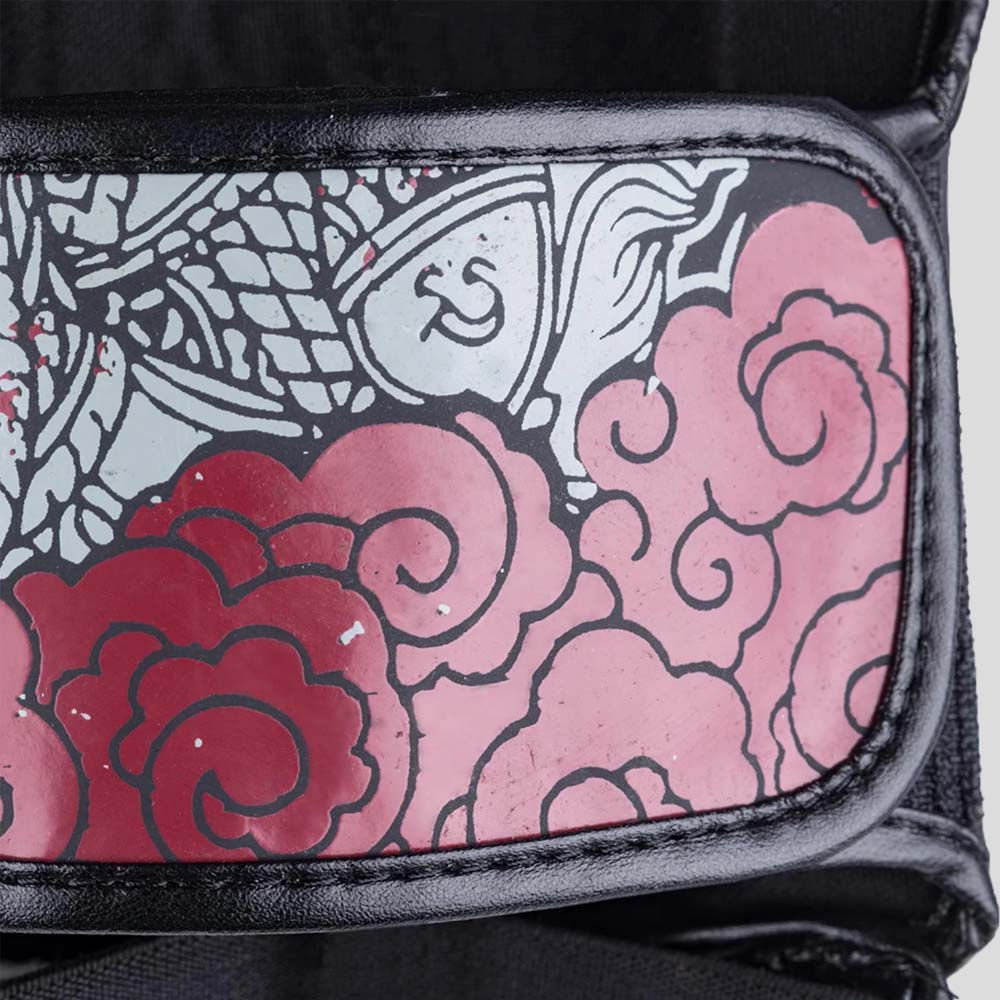 8 Weapons Hanuman Yant Shin Guards Black/Red