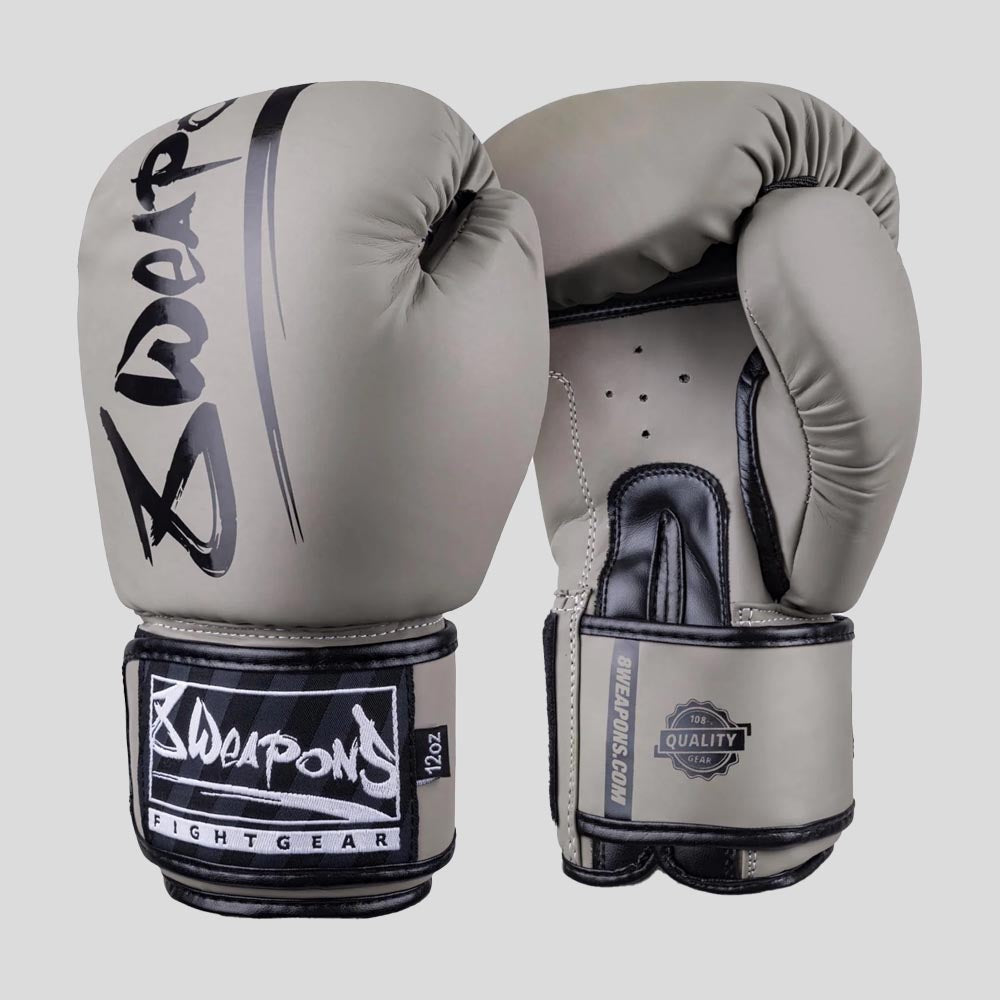 8 Weapons Unlimited 2.0 Boxing Gloves Sand/Black