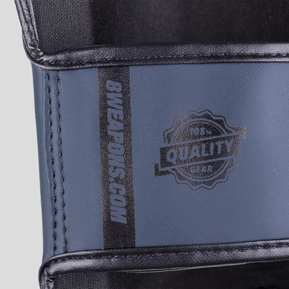 8 Weapons Unlimited 2.0 Shin Guards Navy/Black