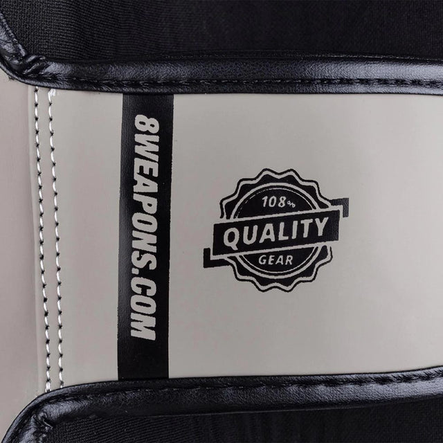 8 Weapons Unlimited 2.0 Shin Guards Sand/Black