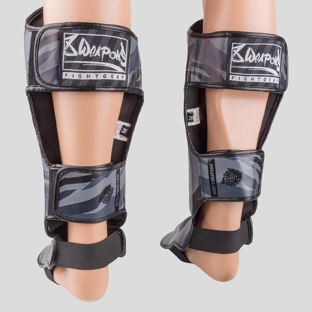 8 Weapons Unlimited 2.0 Shin Guards Urban Camo