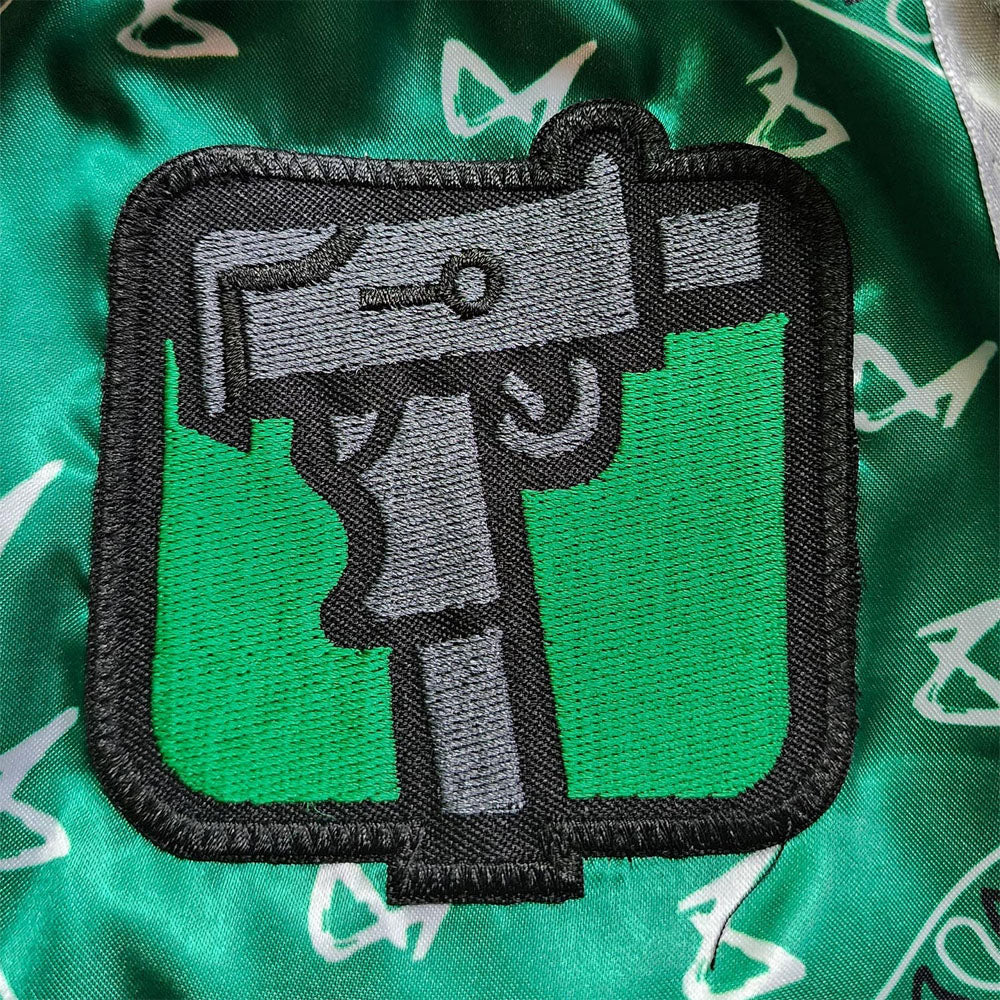 8 Weapons West Coast Muay Thai Shorts Black/Green