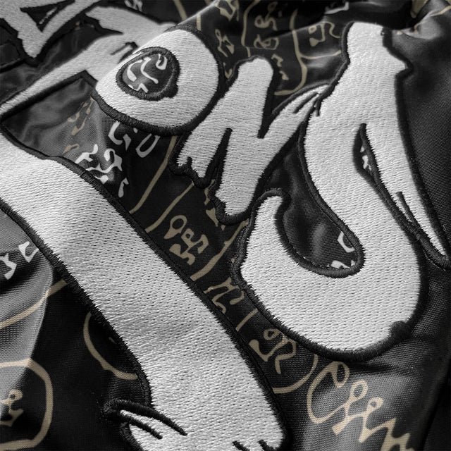 8 Weapons 8 Ways Yant 2.0 Muay Thai Shorts Black/Sand - view 4