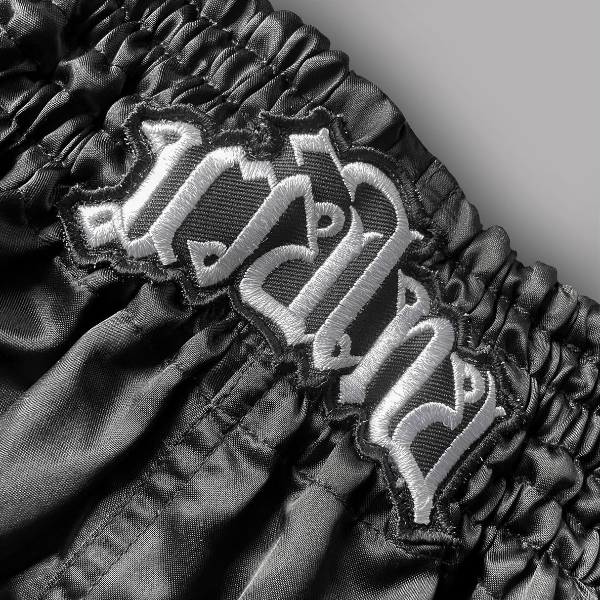 8 Weapons Mongkol Muay Thai Shorts Black/White - view 4