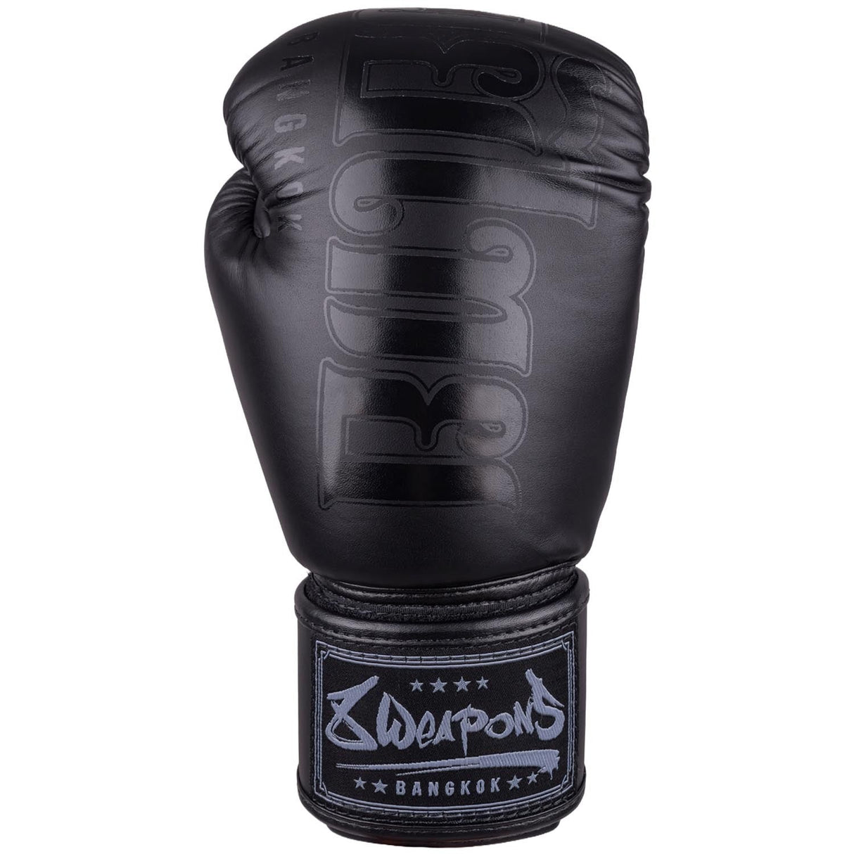 8 Weapons Bangkok Boxing Gloves Black/Black - view 4