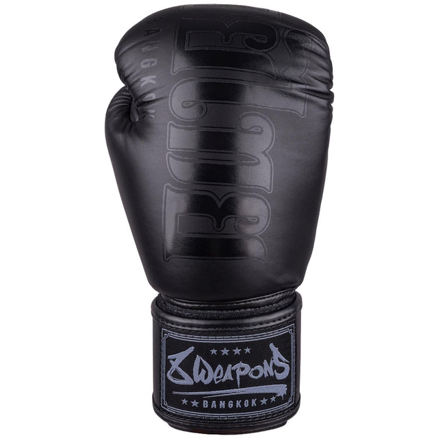 8 Weapons Bangkok Boxing Gloves Black/Black - view 4