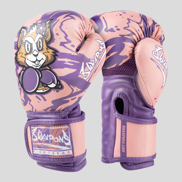 8 Weapons Jenny Kids Boxing Gloves Pink