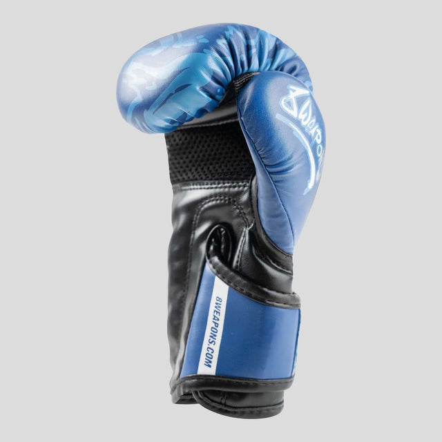 8 Weapons Jipe Kids Boxing Gloves Blue