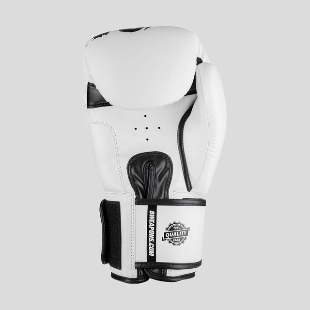 8 Weapons Unlimited 2.0 Boxing Gloves White/Black