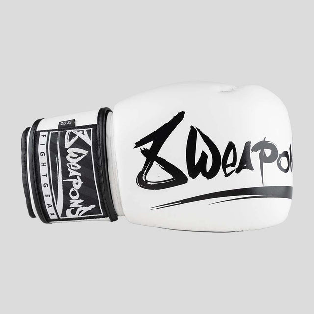 8 Weapons Unlimited 2.0 Boxing Gloves White/Black