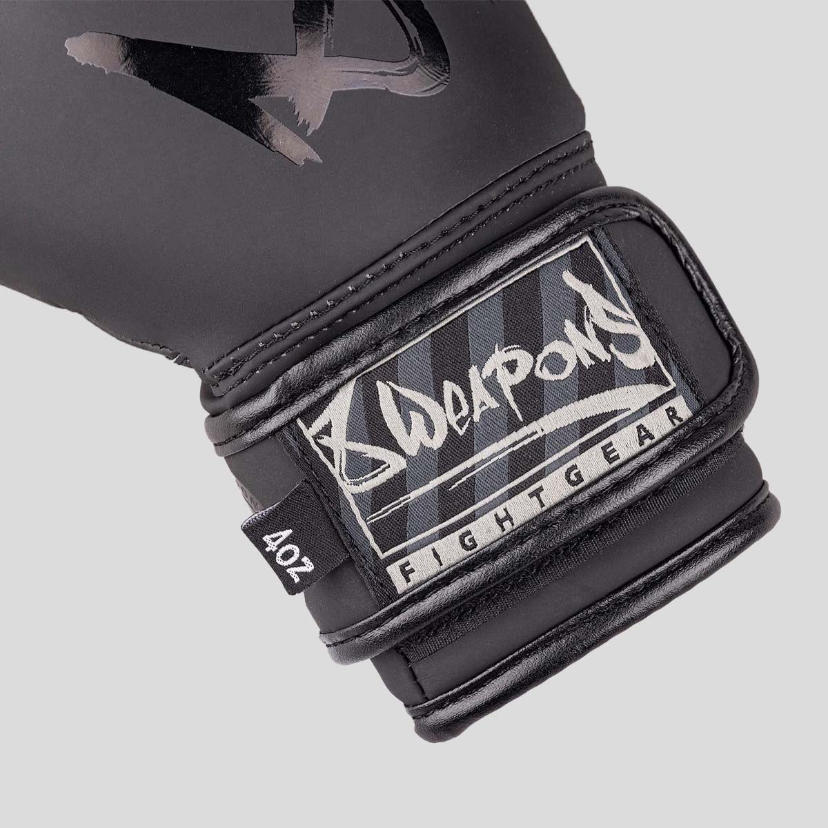 8 Weapons Unbegrenzte 2.0 Kinder Boxhandschuhe schwarz/schwarz