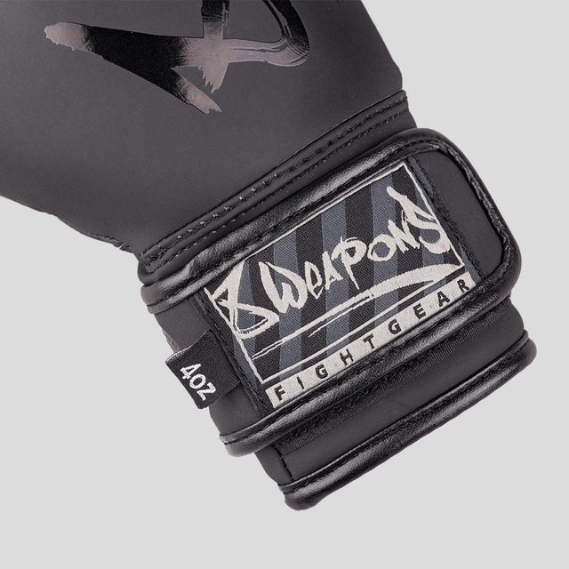 8 Weapons Unlimited 2.0 Kids Boxing Gloves Black/Black