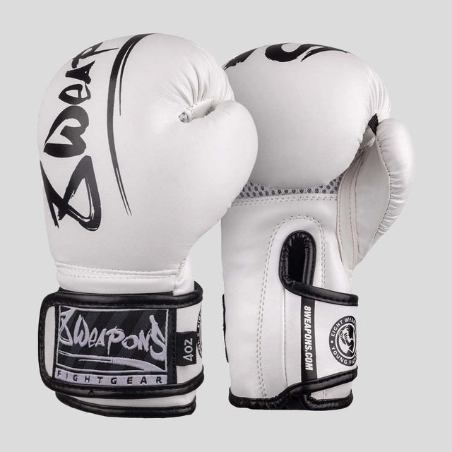 8 Weapons Unlimited 2.0 Kids Boxing Gloves White/Black