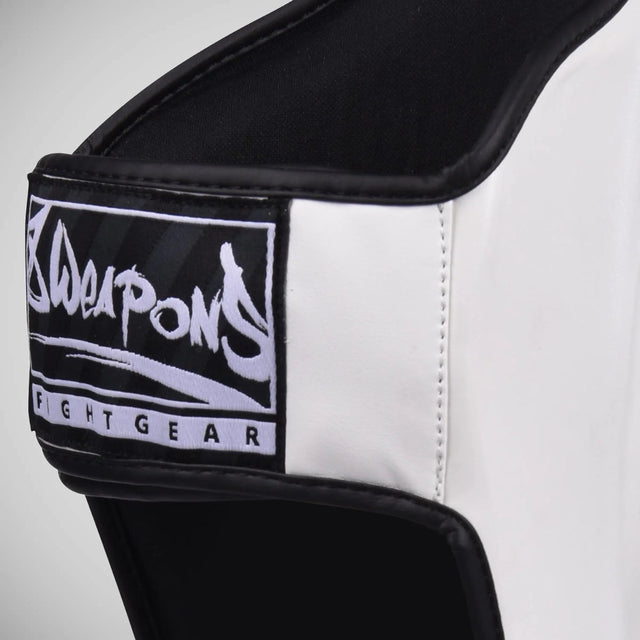 8 Weapons Unlimited 2.0 Shin Guards White/Black